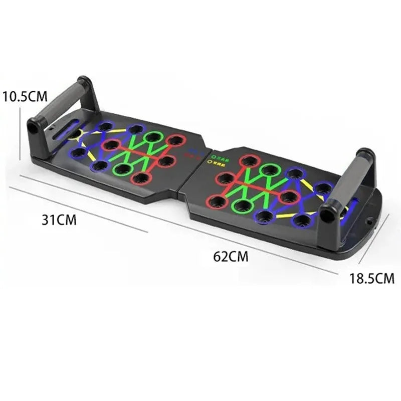 Portable Push-up Board Set With Handles