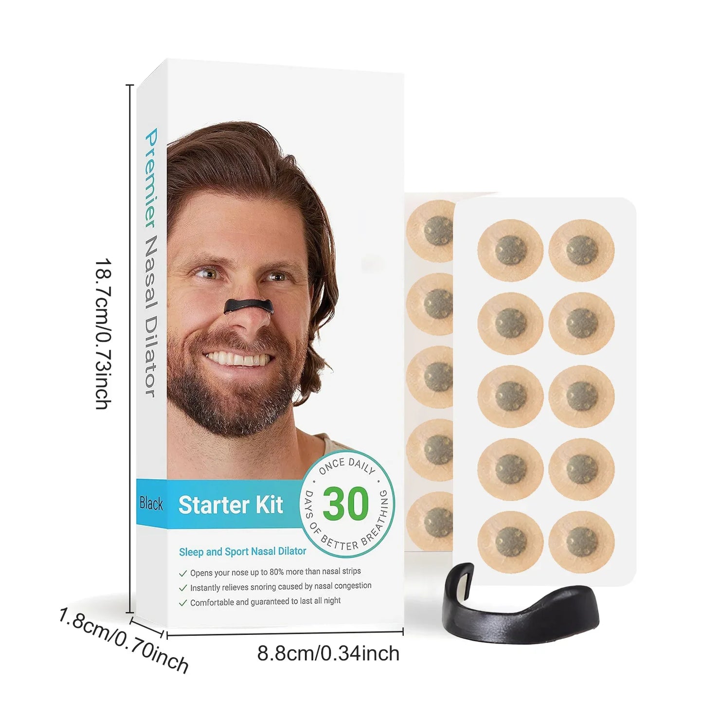 Nasal Breathing Dilators With Magnet