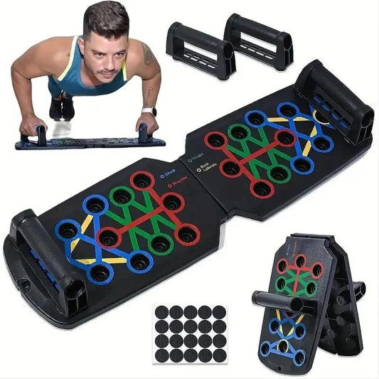 Portable Push-up Board Set With Handles